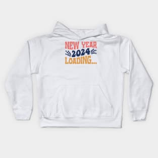 New Year Loading Kids Hoodie